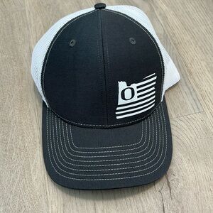 U of O Flag Trucker Hat